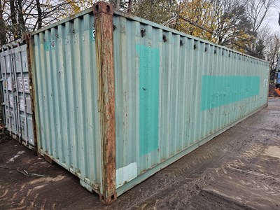 Lot 40' Open Top Container