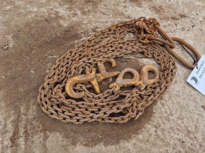 Lot 220 - 4 Leg Lifting Chains