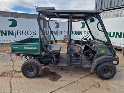 Lot 35 - Kawasaki Mule 3010 4 Seater Diesel Utility Vehicle