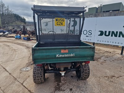 Lot 35 - Kawasaki Mule 3010 4 Seater Diesel Utility Vehicle