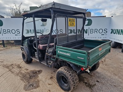 Lot 35 - Kawasaki Mule 3010 4 Seater Diesel Utility Vehicle