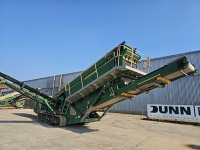 Lot 2017 McCloskey S190 Tracked 2 Deck 3 Way Screener, 20' x 5' Screen Deck, CAT 4.4 Engine