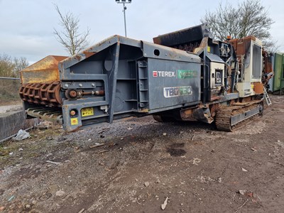 Lot 284 - 2020 Terex TBG630 Tracked Shredder (Fire Damaged)