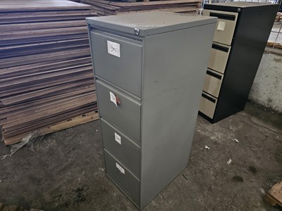 Lot 4 Drawer Filing Cabinet