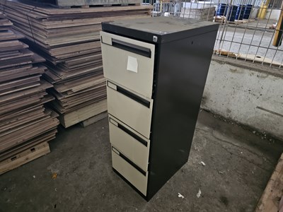 Lot 4 Drawer Filing Cabinet