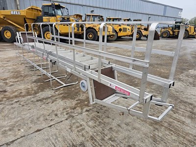 Lot Safe Smart Access Aluminium Safety Ladders (2 of)