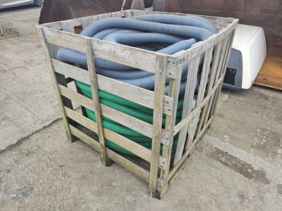 Lot Stillage of 3" Plastic Pipe