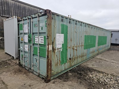 Lot 40' Open Top Container