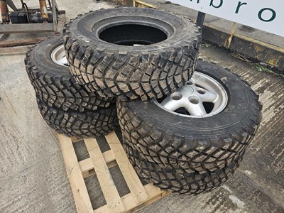 Lot 265/70R16 Tyre & Rim to suit Land Rover (90% Tread)