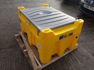 Lot Unused 2024 Emliana Serbatoi 330Z1 330 Litre Plastic Fuel Transfer Tank, 12 Volt Pump