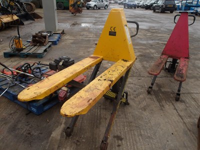 Lot Manual Pump Up Pallet Trucks Hi Lift