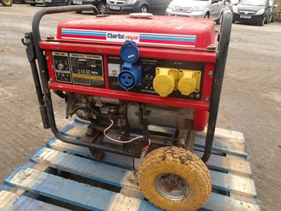 Lot Clark Generator 5.5 KVA