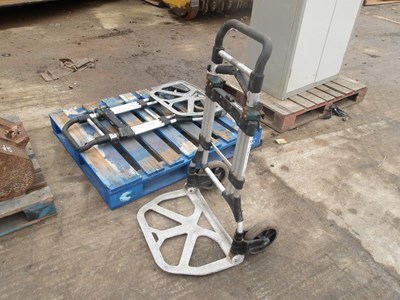 Lot 2x Folding Sack Barrows