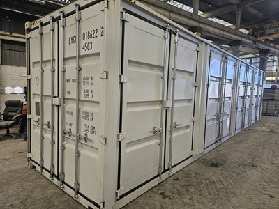 Lot Unused 40ft High Cube Container with 4 Side doors