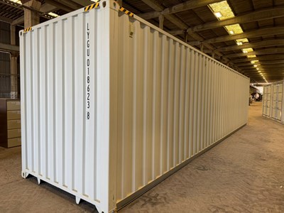 Lot Unused 40ft High Cube Container With 4 Side Doors