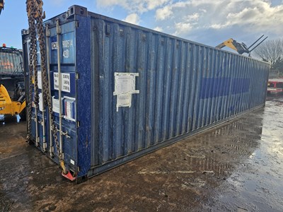 Lot 40' Open Top Container