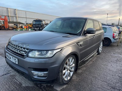 Lot 2014 Range Rover Sport HSE SDV6 A, Spares or Repairs