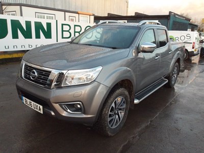 Lot 2016 Nissan NP300 Navara Teckna Dci Auto Double Cab, Reversing Camera Sat Nav ,A/C