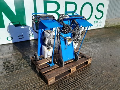 Lot Electric Mobile Hydraulic Pack (3of)