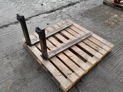 Lot 39" Pallet Forks to suit Forklift (2 of)