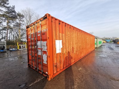 Lot 40 Ft Open Top Shipping Container