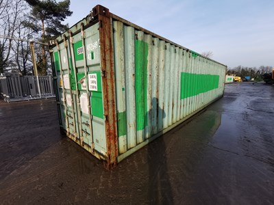 Lot 40 Ft Open Top Shipping Container