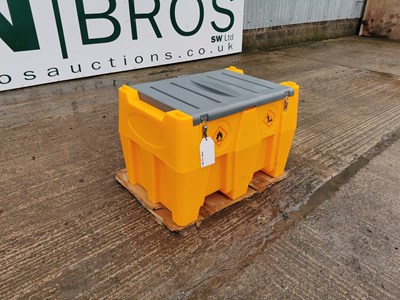 Lot Unused DTK 480 480 Litre Static Fuel Bowser With Electric Pump