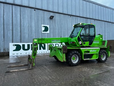 Lot 2008 Merlo RT38 Turbo Roto Telehandler, Stabilisers, Joystick Controls, WLI, Forks