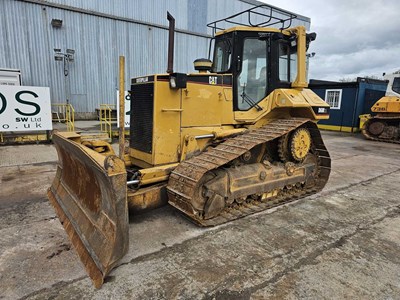 Lot CAT D6M XL 6 Way Pat Blade, Reverse Camera, A/C