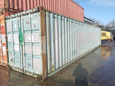 Lot Used Open Top 40 Ft Container