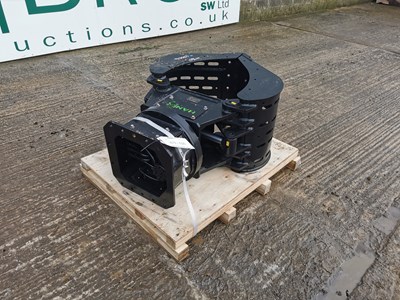 Lot Unused 2025 Haner HSOGX7.10A Hydraulic Roatating Selector Grab To Suit 13-20 Ton Excavator