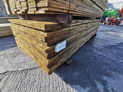 Lot Tanalised Boards 22mm x 150mm x 3000mm (154 Total)