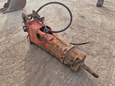 Lot 312 - Rammer Hydraulic Breaker 45mm Pin to suit 4-6 Ton Excavator