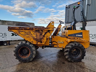 Lot 178 - 2015 Thwaites 6 Ton Dumper, Folding Roll Bar