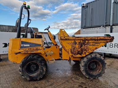 Lot 178 - 2015 Thwaites 6 Ton Dumper, Folding Roll Bar