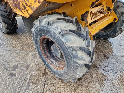 Lot 178 - 2015 Thwaites 6 Ton Dumper, Folding Roll Bar