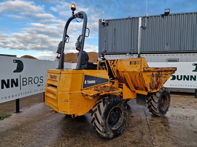 Lot 178 - 2015 Thwaites 6 Ton Dumper, Folding Roll Bar