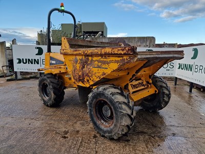 Lot 178 - 2015 Thwaites 6 Ton Dumper, Folding Roll Bar