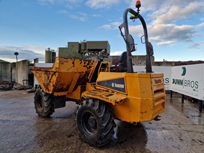 Lot 178 - 2015 Thwaites 6 Ton Dumper, Folding Roll Bar