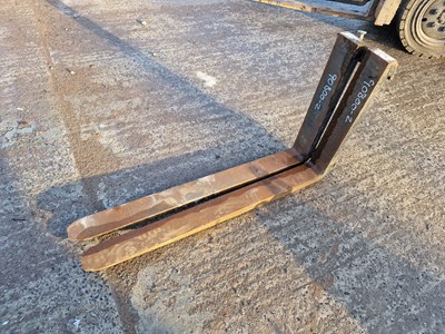 Lot 230 - 3'6" Pallet Forks to suit Forklift (2 of)