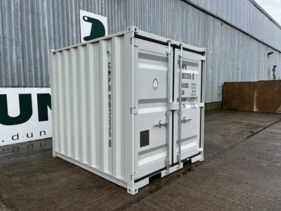 Lot 6 - Unused 8ft Container with Window & Side Door