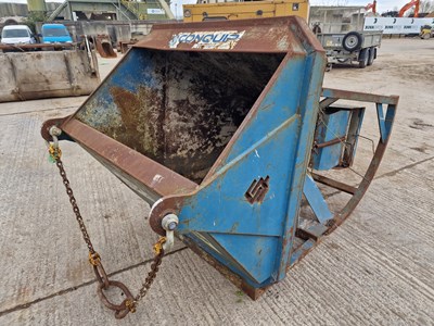 Lot 565 - Conquip 2000Ltr Concrete Pouring Skip to suit Crane