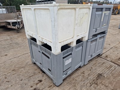 Lot 482 - 120cm x 100cm Plastic Stillage (4 of)