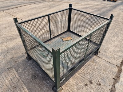 Lot 490 - 120cm x 90cm Metal Stillage