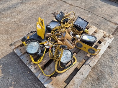 Lot 16 - Selection of LED & Halogen Flood Lights