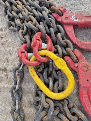 Lot 225 - Unused 2 Leg Lifting Chains