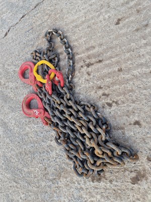 Lot 225 - Unused 2 Leg Lifting Chains