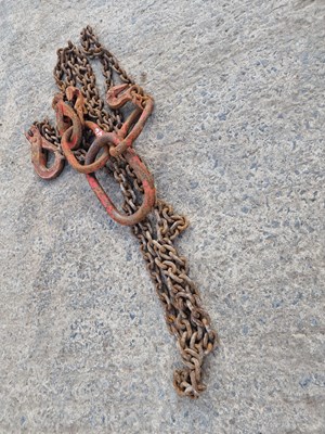 Lot 218 - 2 Leg Lifting Chains