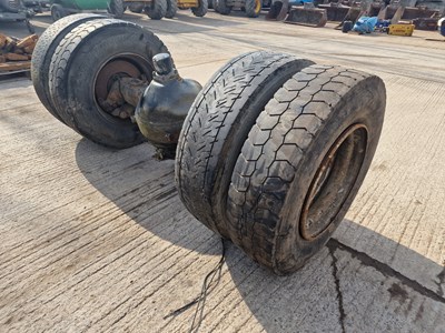 Lot 547 - Scania Drive Axle, Wheels & Tyres