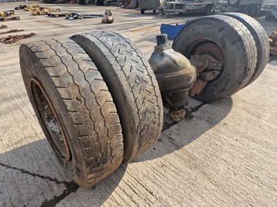 Lot 547 - Scania Drive Axle, Wheels & Tyres